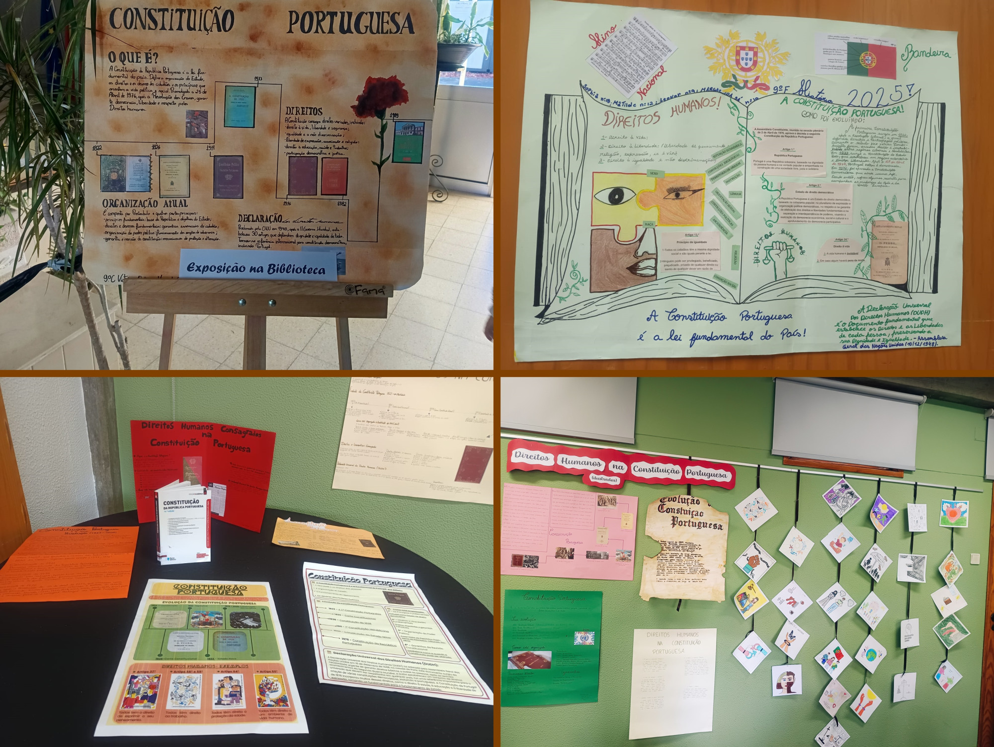 AEDMII Comemoração do Dia Internacional dos Direitos Humanos assinalado na EB D. Maria II