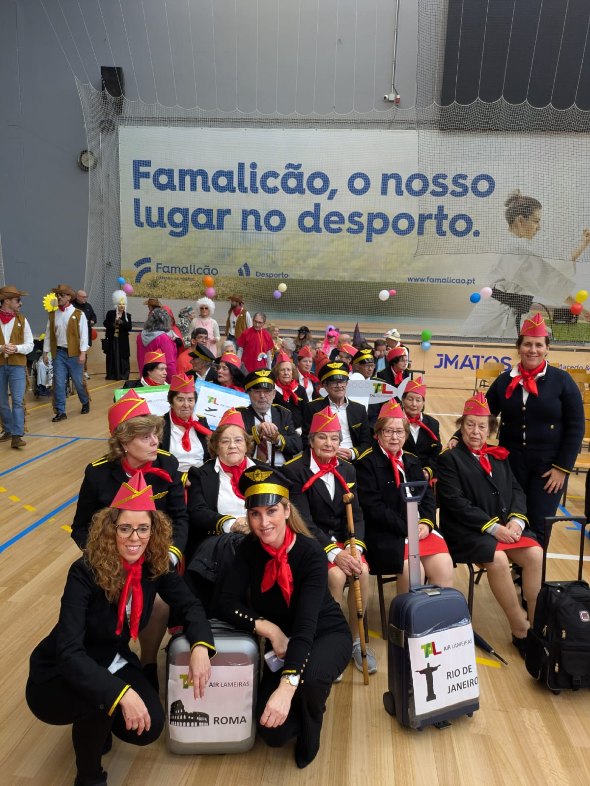 Seniores da AML conquistam prémio de “Melhor Fantasia” no Desfile de Carnaval de Vila Nova de Famalicão